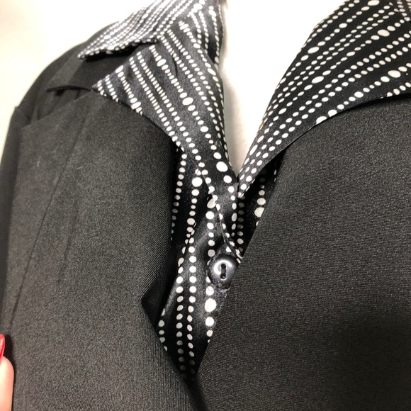 Suits Us career business blazer blouse collar insert (removable) - Picture 5 of 8